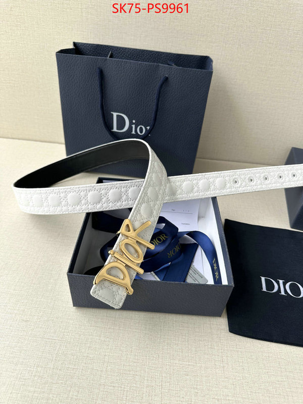 Belts-Dior new designer replica ID: PS9961 $: 75USD