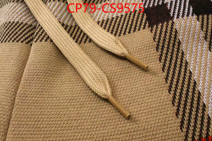 Clothing-Burberry mirror copy luxury ID: CS9575 $: 79USD