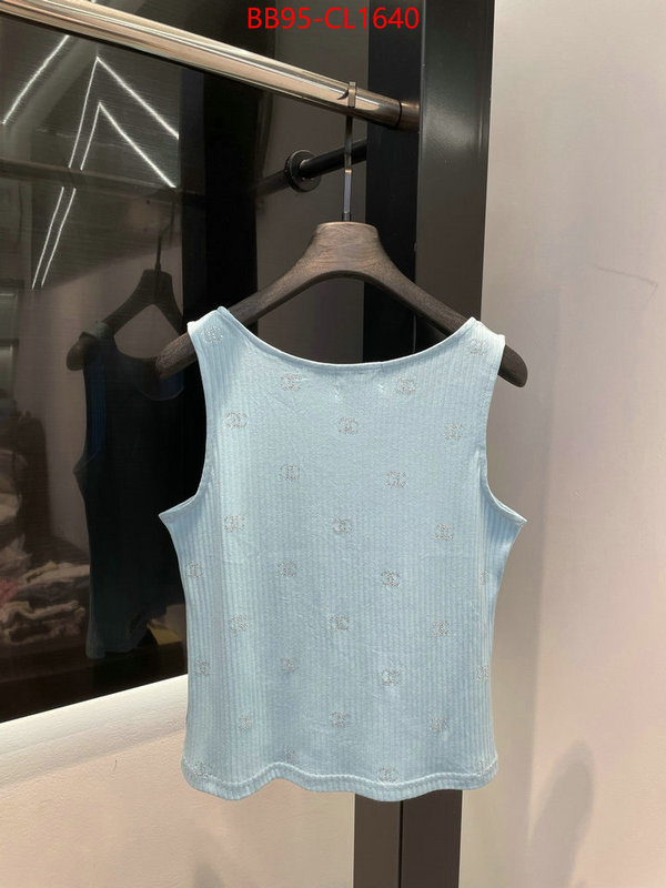 Clothing-Chanel aaaaa quality replica ID: CL1640 $: 95USD