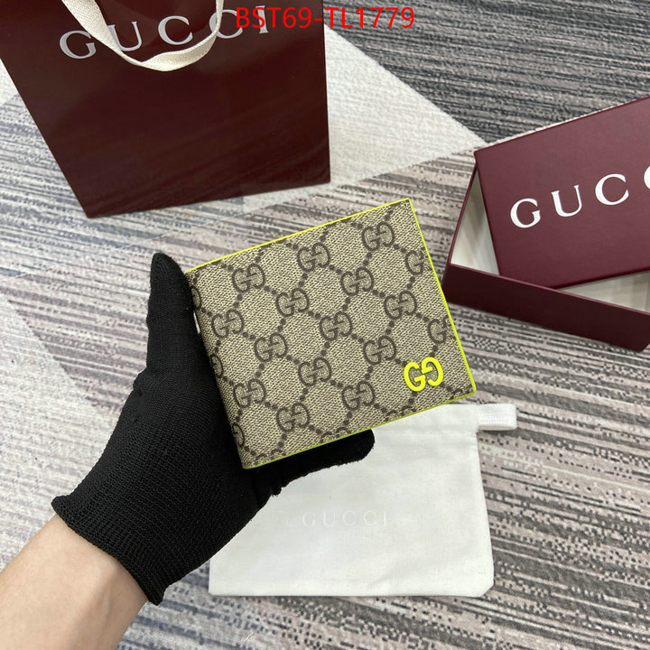Gucci Bags(TOP)-Wallet- 2024 replica ID: TL1779 $: 69USD,