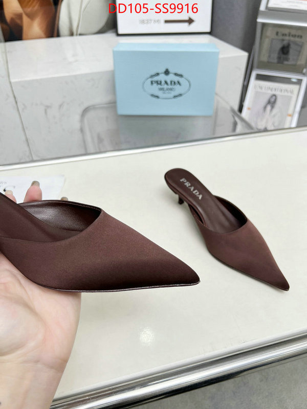 Women Shoes-Prada best fake ID: SS9916 $: 105USD