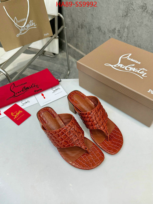 Women Shoes-Christian Louboutin top quality ID: SS9992 $: 89USD