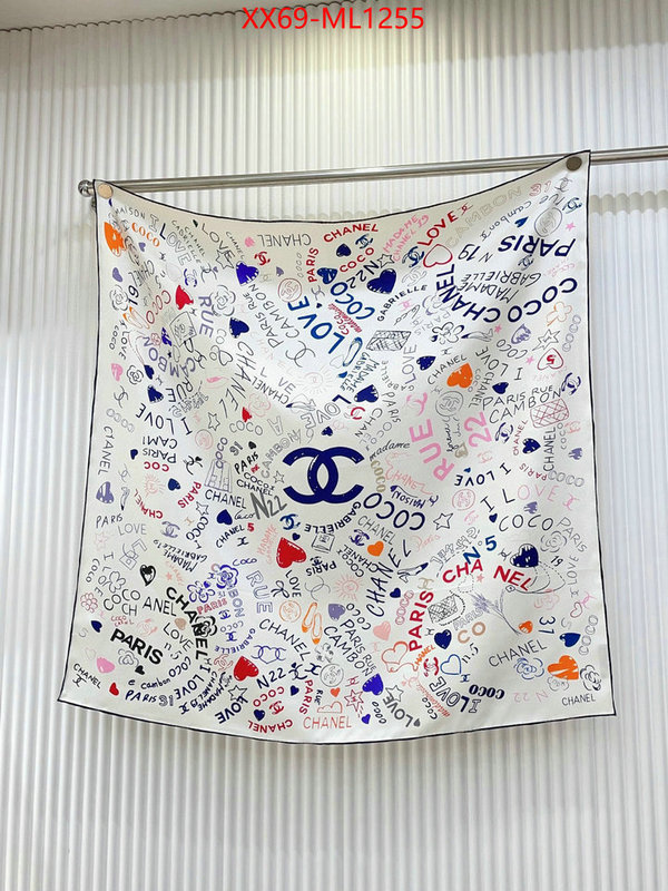 Scarf-Chanel styles & where to buy ID: ML1255 $: 69USD