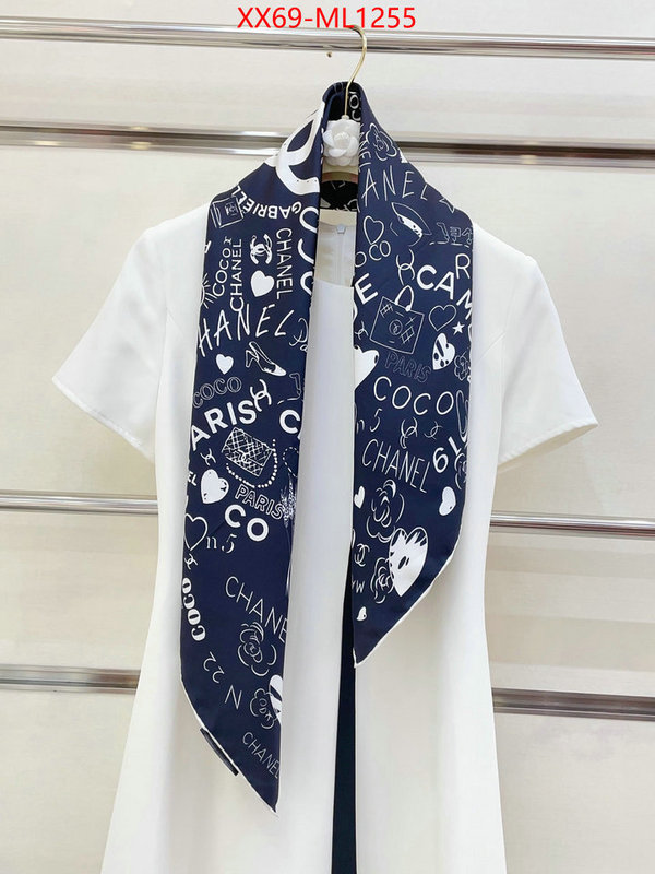 Scarf-Chanel styles & where to buy ID: ML1255 $: 69USD