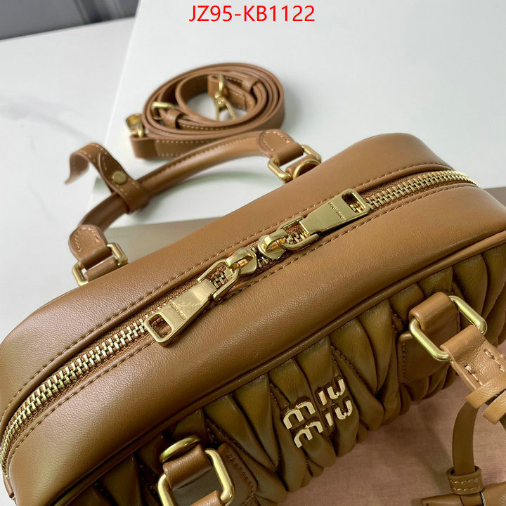 Miu Miu Bags(4A)-Handbag- 2024 replica wholesale cheap sales online ID: KB1122 $: 95USD,