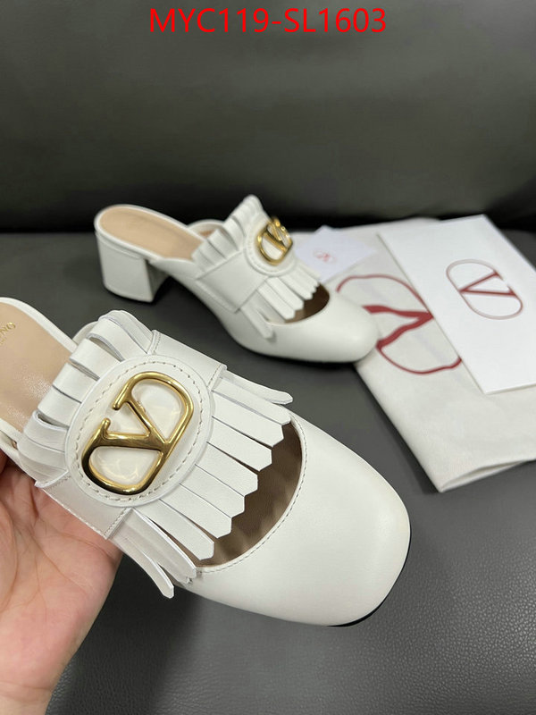 Women Shoes-Valentino replica aaaaa designer ID: SL1603 $: 119USD