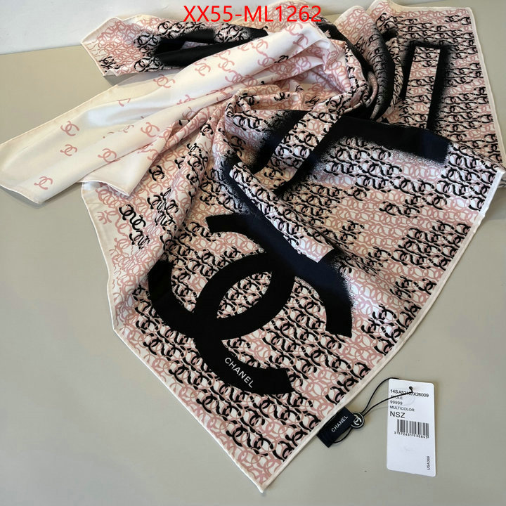 Scarf-Chanel fake cheap best online ID: ML1262 $: 55USD