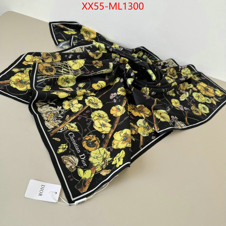 Scarf-Dior what is a counter quality ID: ML1300 $: 55USD