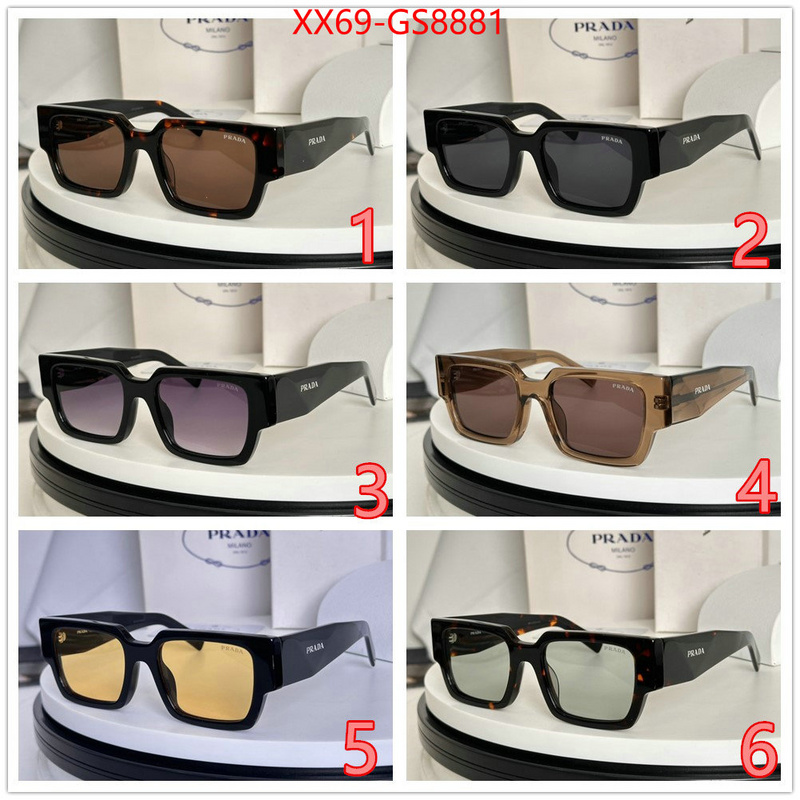 Glasses-Prada replica 1:1 ID: GS8881 $: 69USD