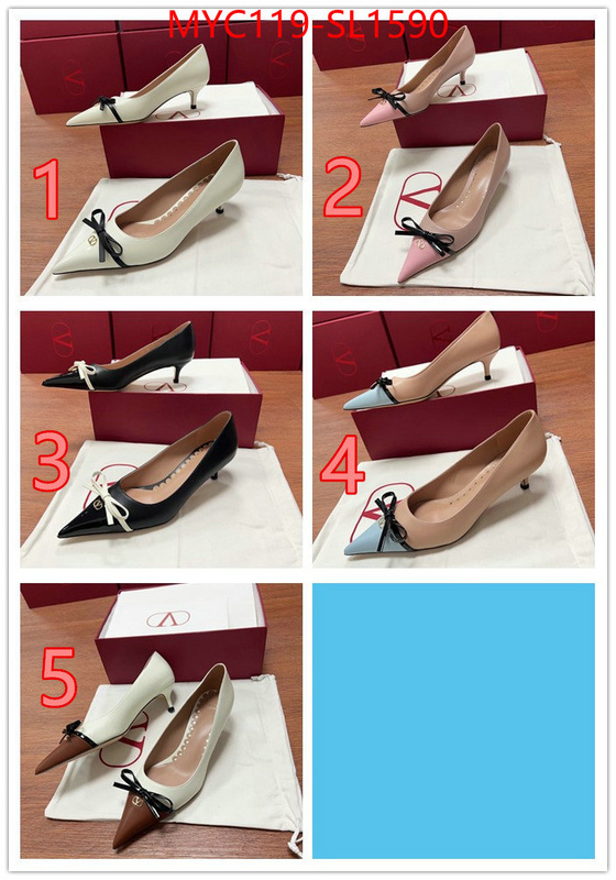 Women Shoes-Valentino the highest quality fake ID: SL1590 $: 119USD