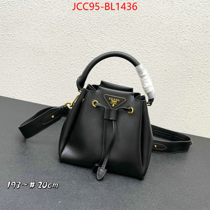 Prada Bags(TOP)-bucket bag designer fake ID: BL1436 $: 95USD,