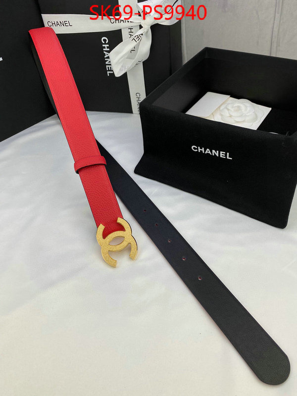 Belts-Chanel top sale ID: PS9940 $: 69USD
