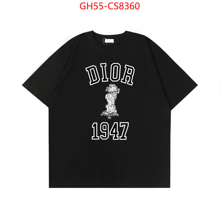 Clothing-Dior wholesale designer shop ID: CS8360 $: 55USD