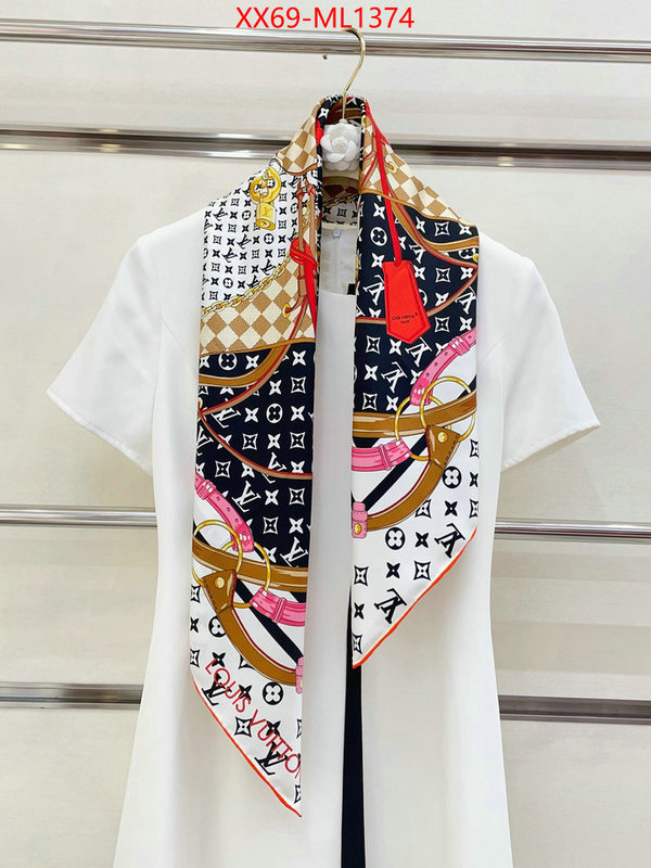 Scarf-LV fashion designer ID: ML1374 $: 69USD