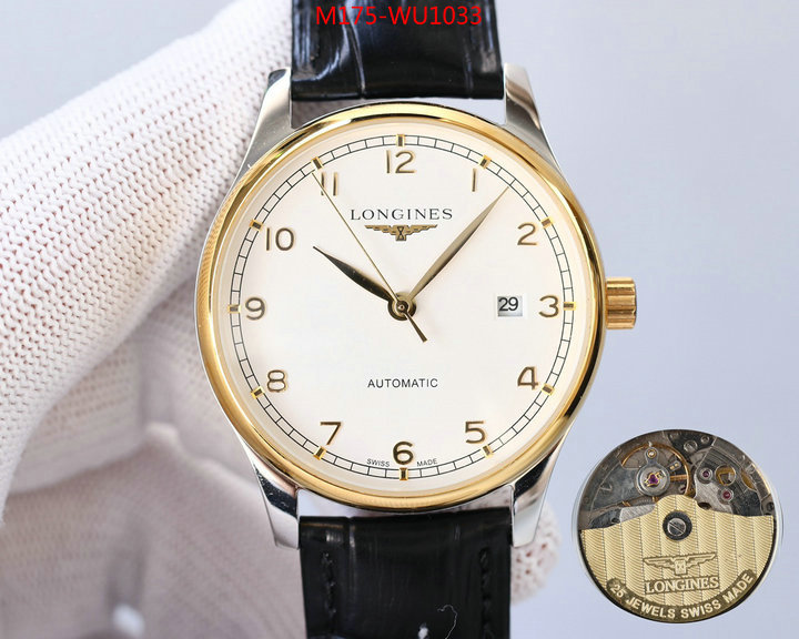 Watch(4A)-Longines shop now ID: WU1033 $: 175USD-shoes yupoo Watch(4A)-Longines shop now ID: WU1033 $: 175USD
