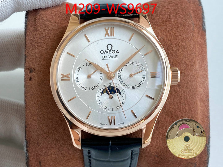 Watch(TOP)-Omega where can i buy the best quality ID: WS9697 $: 209USD