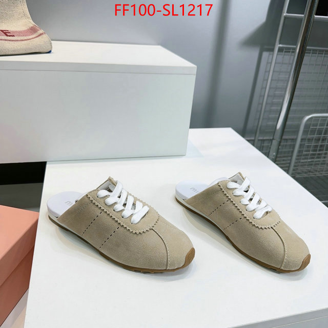 Women Shoes-Miu Miu designer 1:1 replica ID: SL1217 $: 100USD
