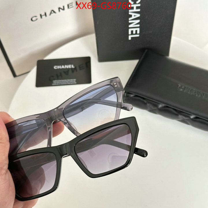 Glasses-Chanel we provide top cheap aaaaa ID: GS8760 $: 69USD