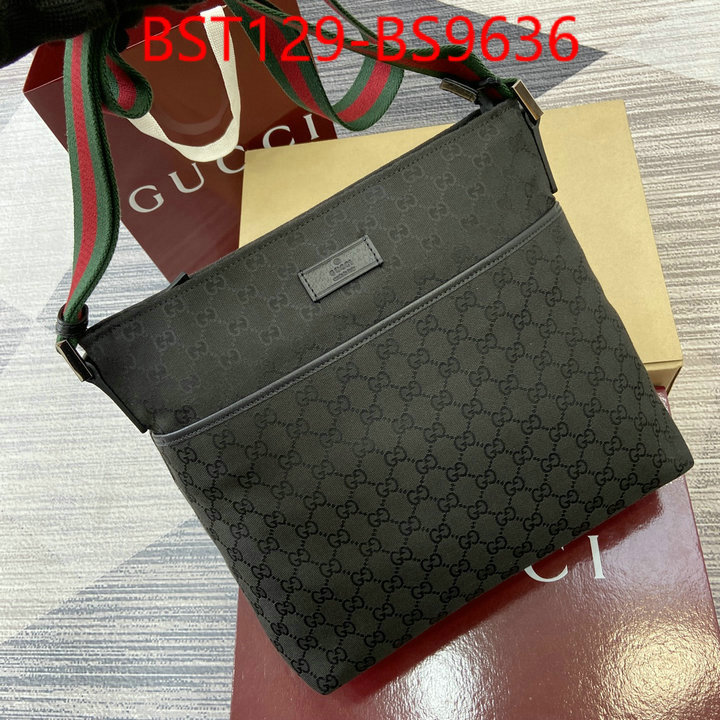 Gucci Bags(TOP)-Crossbody- high quality replica ID: BS9636 $: 129USD,