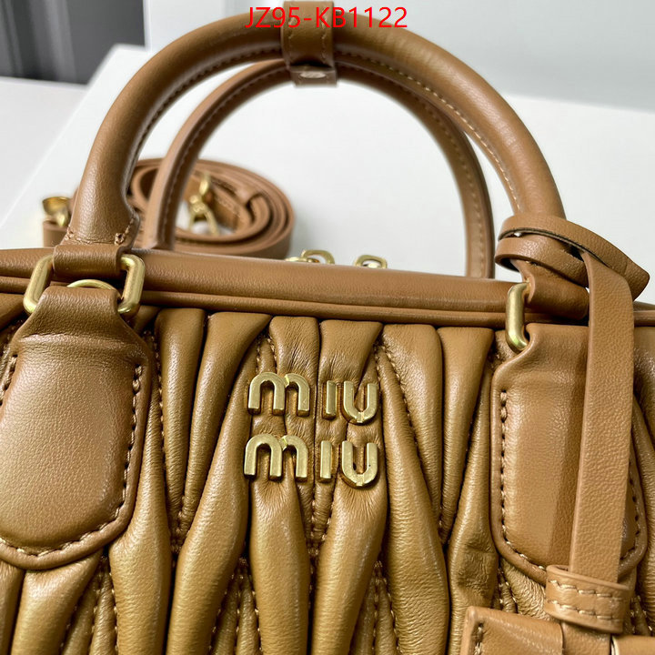 Miu Miu Bags(4A)-Handbag- 2024 replica wholesale cheap sales online ID: KB1122 $: 95USD,