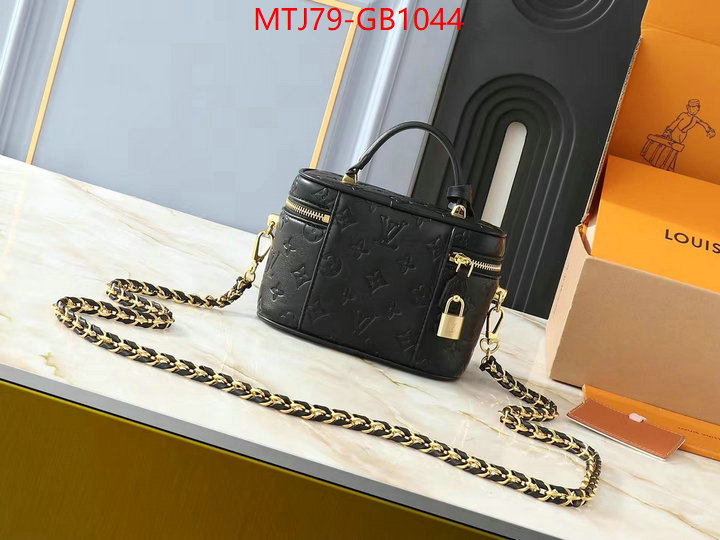 LV Bags(4A)-Vanity Bag- cheap high quality replica ID: GB1044 $: 79USD,
