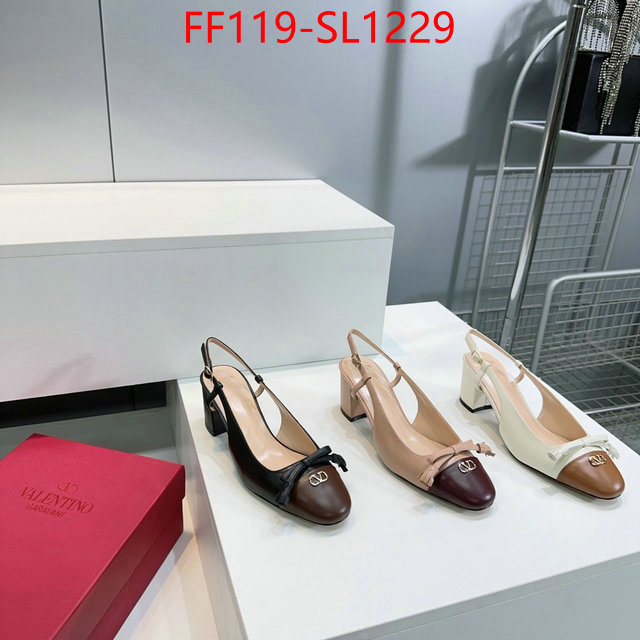 Women Shoes-Valentino 2024 aaaaa replica customize ID: SL1229 $: 119USD