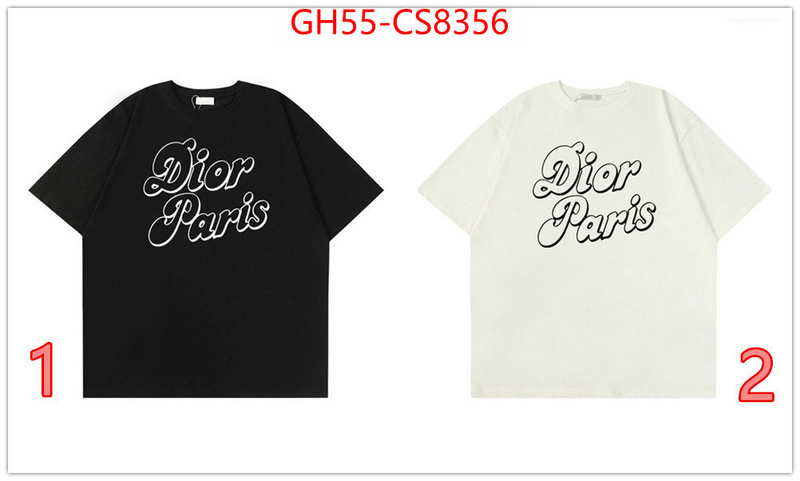 Clothing-Dior top designer replica ID: CS8356 $: 55USD