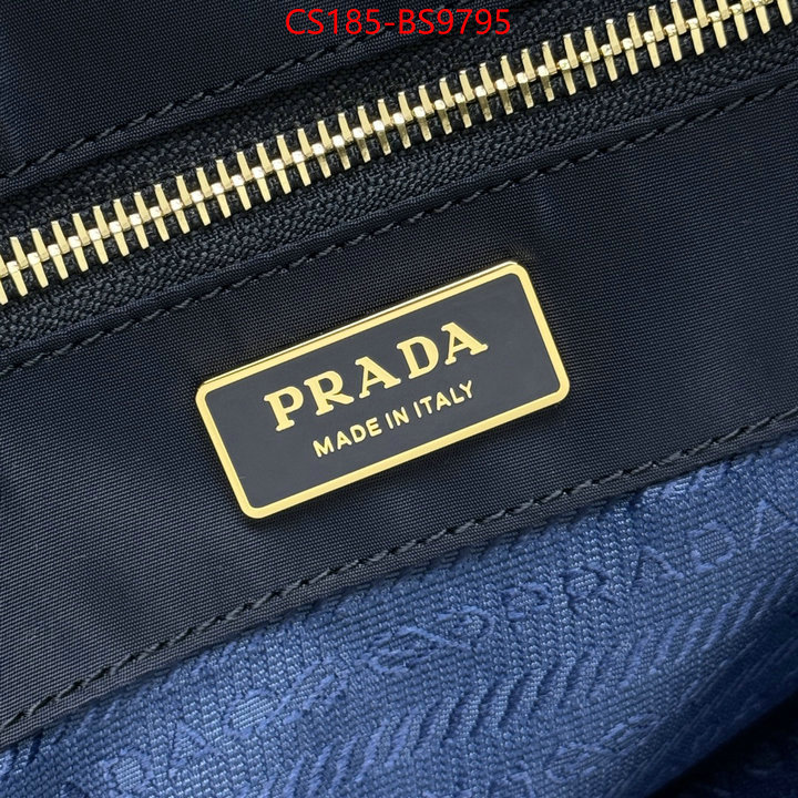 Prada Bags(TOP)-Handbag- replica us ID: BS9795 $: 185USD,