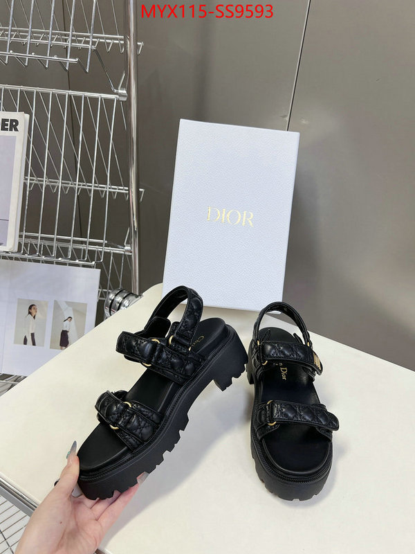 Women Shoes-Dior knockoff highest quality ID: SS9593 $: 115USD
