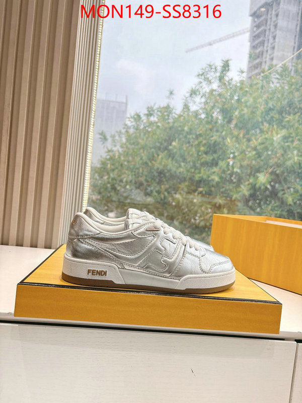 Men Shoes-Fendi perfect quality designer replica ID: SS8316 $: 149USD