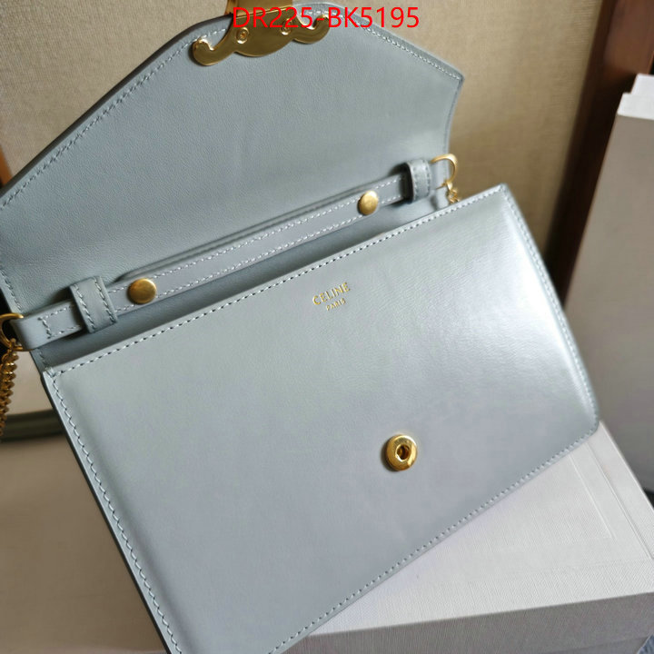 Celine Bags(TOP)-Triomphe Series outlet sale store ID: BK5195 $: 225USD,