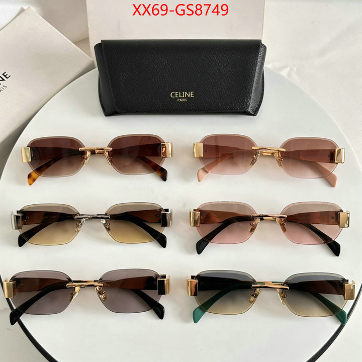 Glasses-CELINE perfect replica ID: GS8749 $: 69USD