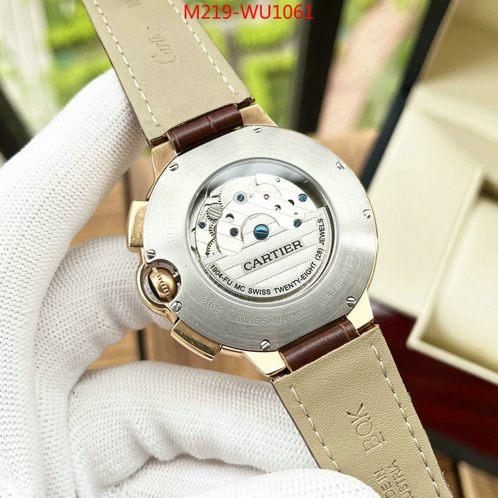 Watch(TOP)-Cartier luxury cheap replica ID: WU1061 $: 219USD