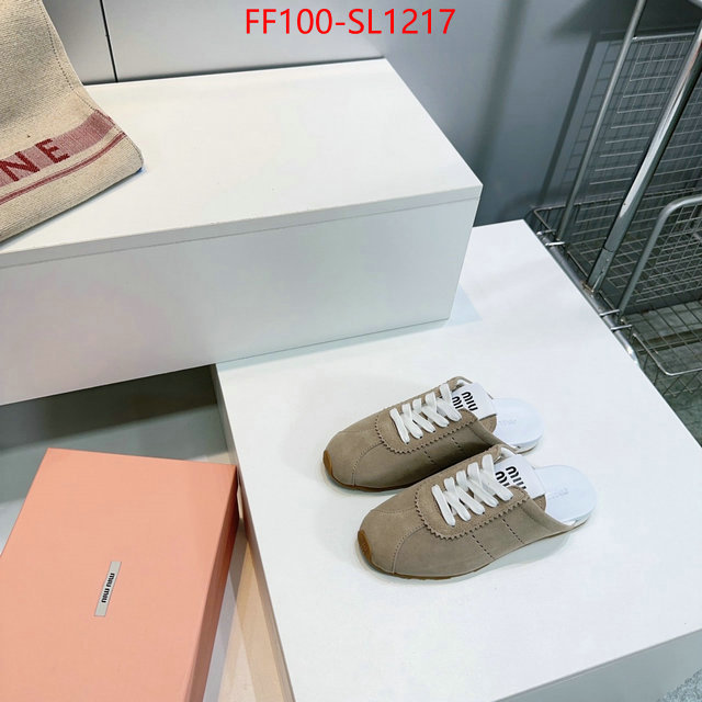 Women Shoes-Miu Miu designer 1:1 replica ID: SL1217 $: 100USD