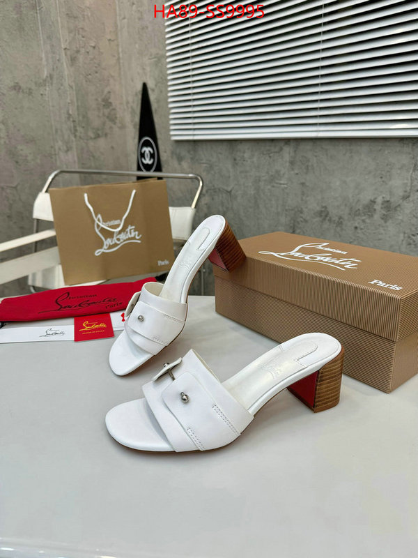 Women Shoes-Christian Louboutin top 1:1 replica ID: SS9995 $: 89USD