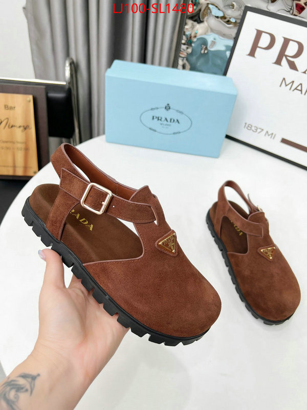 Women Shoes-Prada luxury fake ID: SL1480 $: 100USD