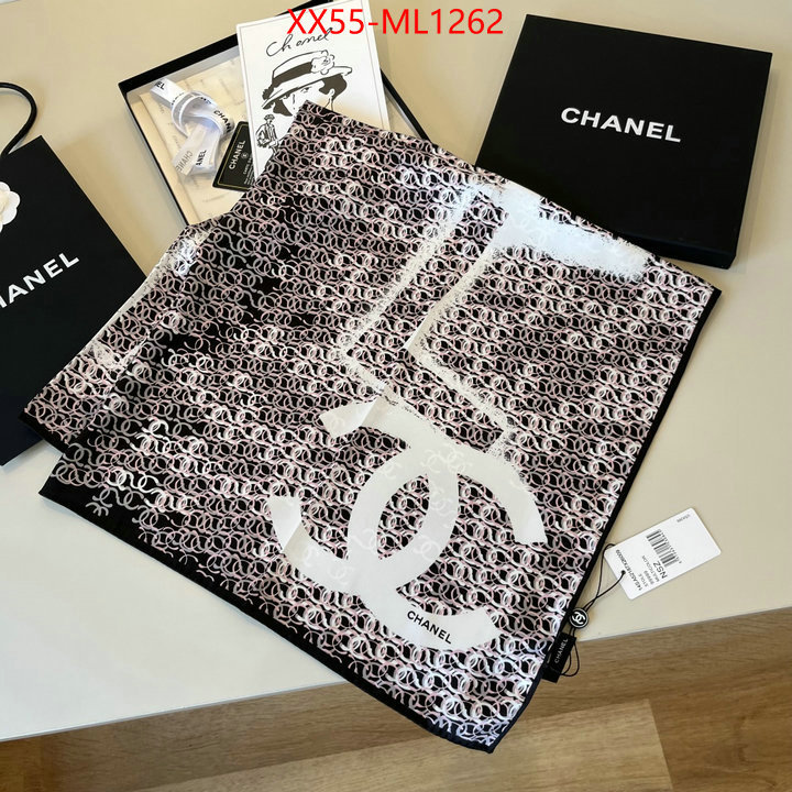 Scarf-Chanel fake cheap best online ID: ML1262 $: 55USD