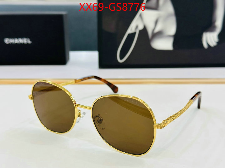 Glasses-Chanel aaaaa replica designer ID: GS8776 $: 69USD