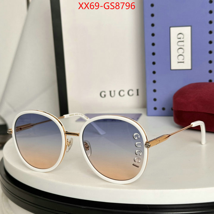 Glasses-Gucci copy ID: GS8796 $: 69USD