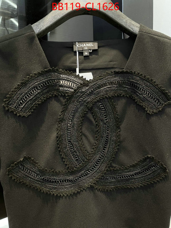 Clothing-Chanel buy sell ID: CL1626 $: 119USD
