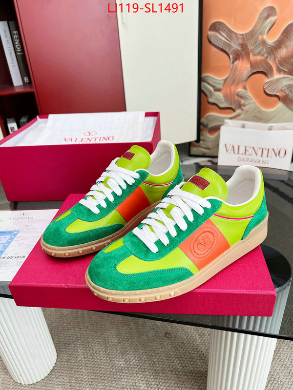Men Shoes-Valentino high quality replica designer ID: SL1491 $: 129USD