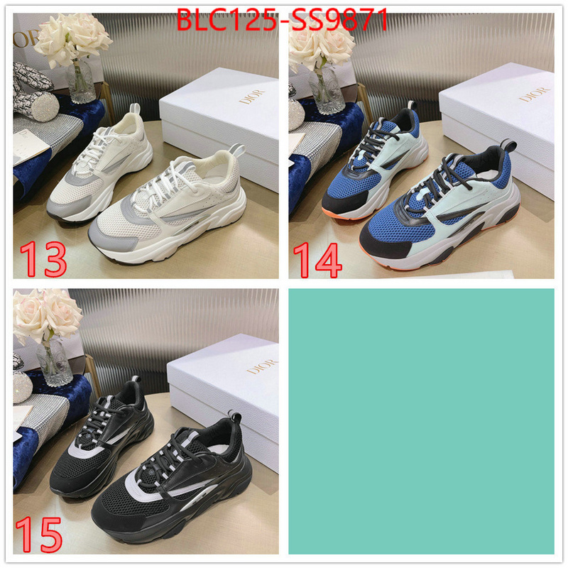 Men shoes-Dior aaaaa replica ID: SS9871 $: 125USD