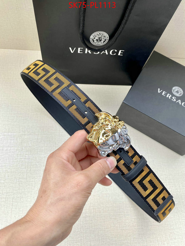 Belts-Versace replica for cheap ID: PL1113 $: 75USD