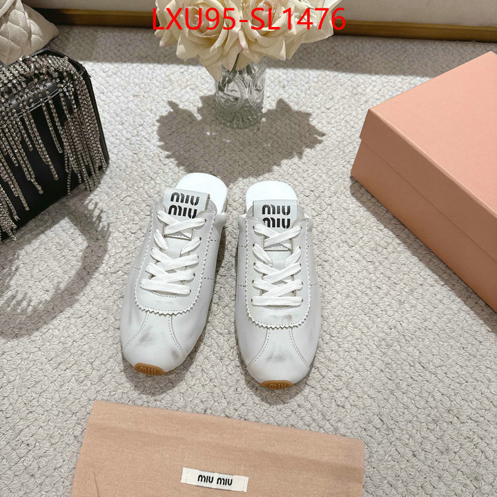 Women Shoes-Miu Miu 2024 aaaaa replica customize ID: SL1476 $: 95USD
