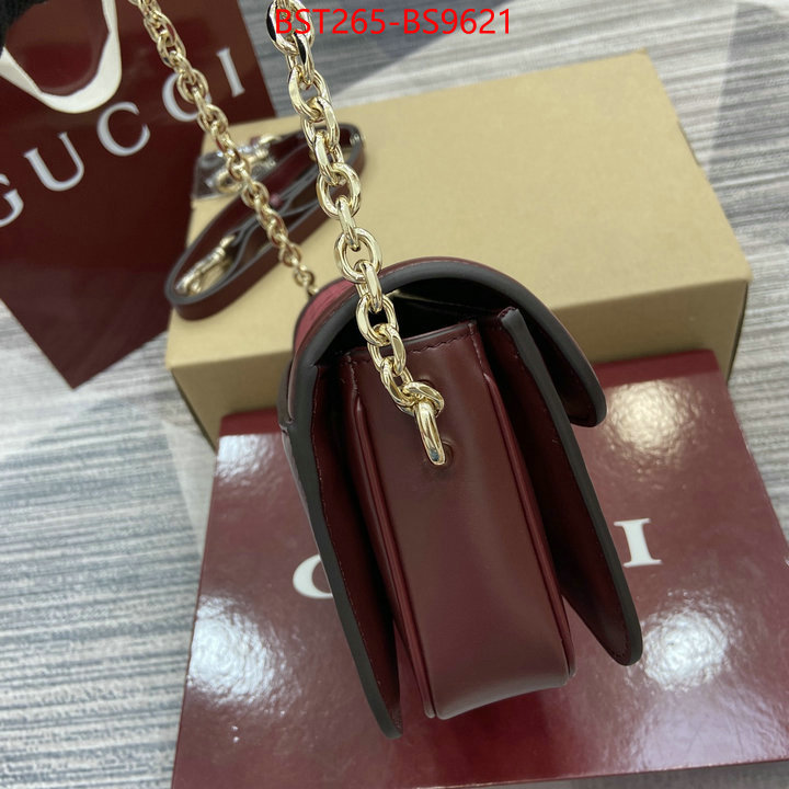 Gucci Bags(TOP)-Crossbody- what best replica sellers ID: BS9621 $: 265USD,