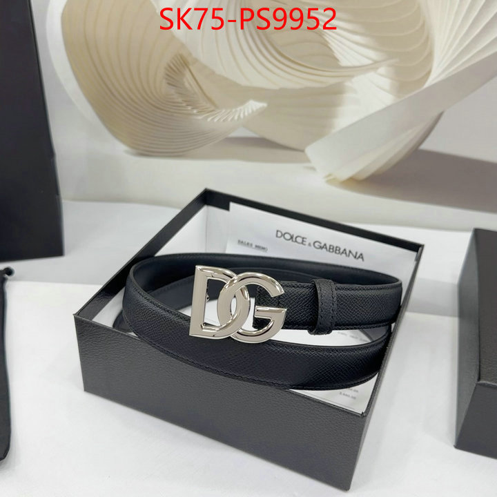 Belts-DG replcia cheap ID: PS9952 $: 75USD