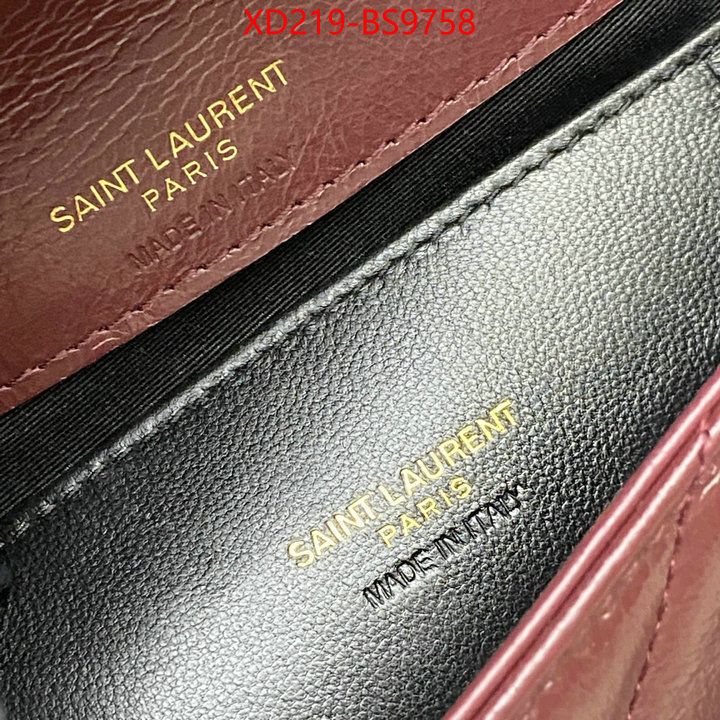 YSL Bags(TOP)-Crossbody- buy high-quality fake ID: BS9758 $: 219USD,