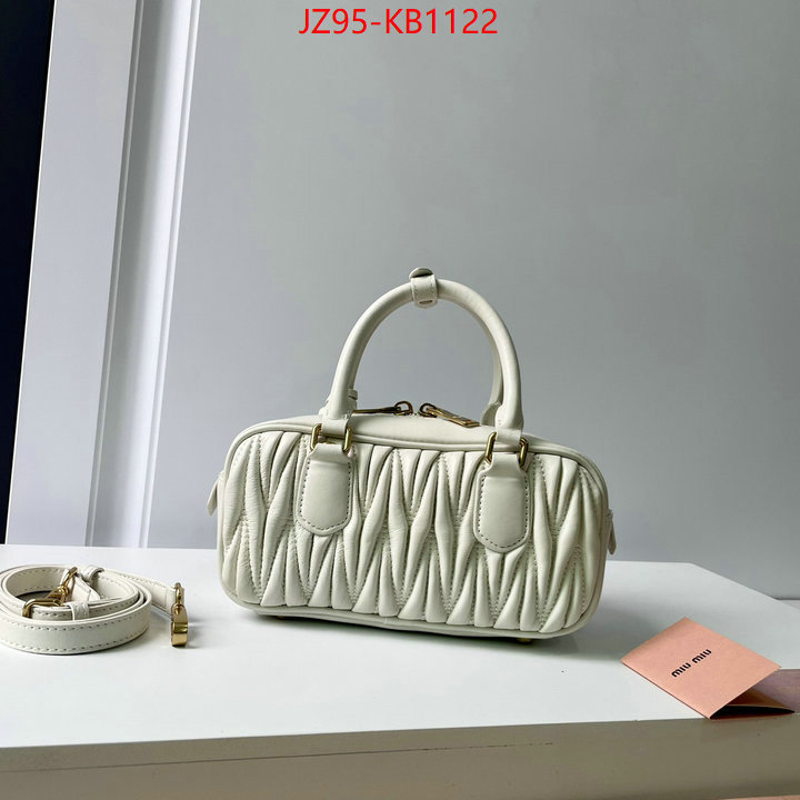 Miu Miu Bags(4A)-Handbag- 2024 replica wholesale cheap sales online ID: KB1122 $: 95USD,