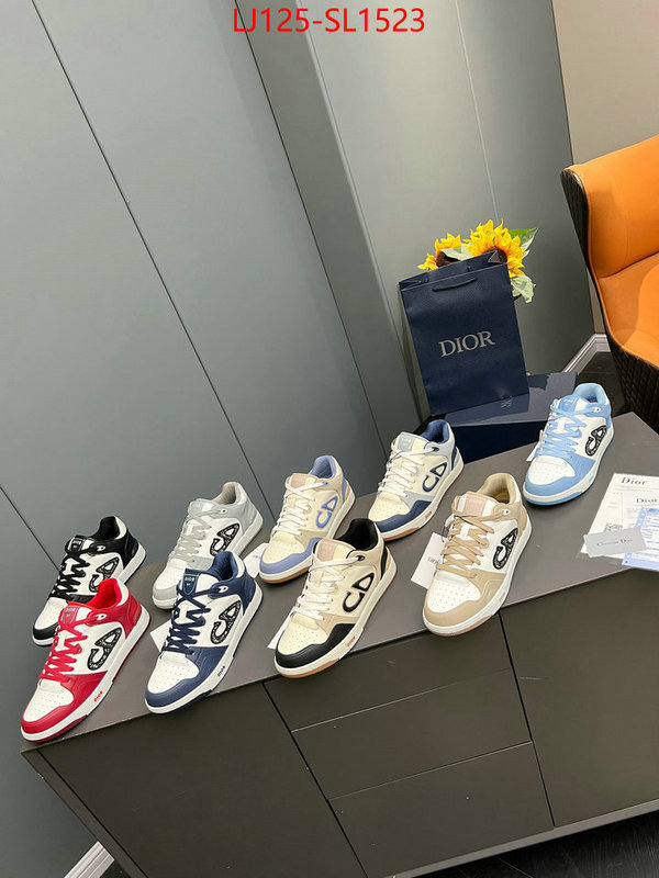 Men shoes-Dior copy aaaaa ID: SL1523 $: 125USD