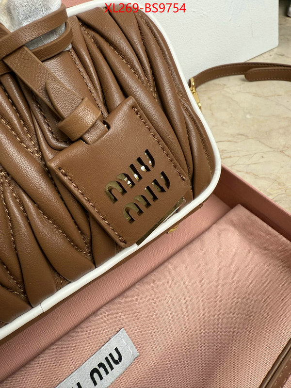 Miu Miu Bags(TOP)-Handbag- quality aaaaa replica ID: BS9754 $: 269USD,